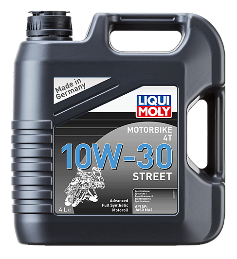 Aceite de motor LIQUI MOLY Advanced Full Synthetic 4T 10W-30 Street - Garrafa 4L