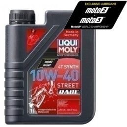 Aceite de motor LIQUI MOLY Sintético 4T 10W-50 Street Race - Botella 1L