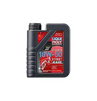 Aceite de motor LIQUI MOLY Sintético 4T 10W-50 Street Race - Botella 1L