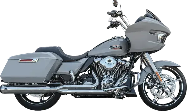 Sistema de escape 2-into-1 GNX S&S CYCLE EXHAUST 2-1 GRAND NATIONAL RACE - HARLEY DAVIDSON FLT 17-25 - CHROME