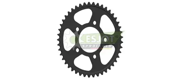 CORONA TRASERA ESTÁNDAR 520 ESJOT SPROCKET REAR 45T 520v para Honda XL 750 Transalp