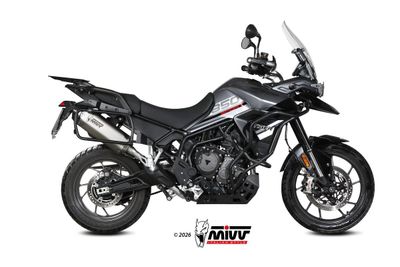 Escape homologado Mivv SPEED EDGE en Acero inox. para TRIUMPH TIGER 850 SPORT 21-25
