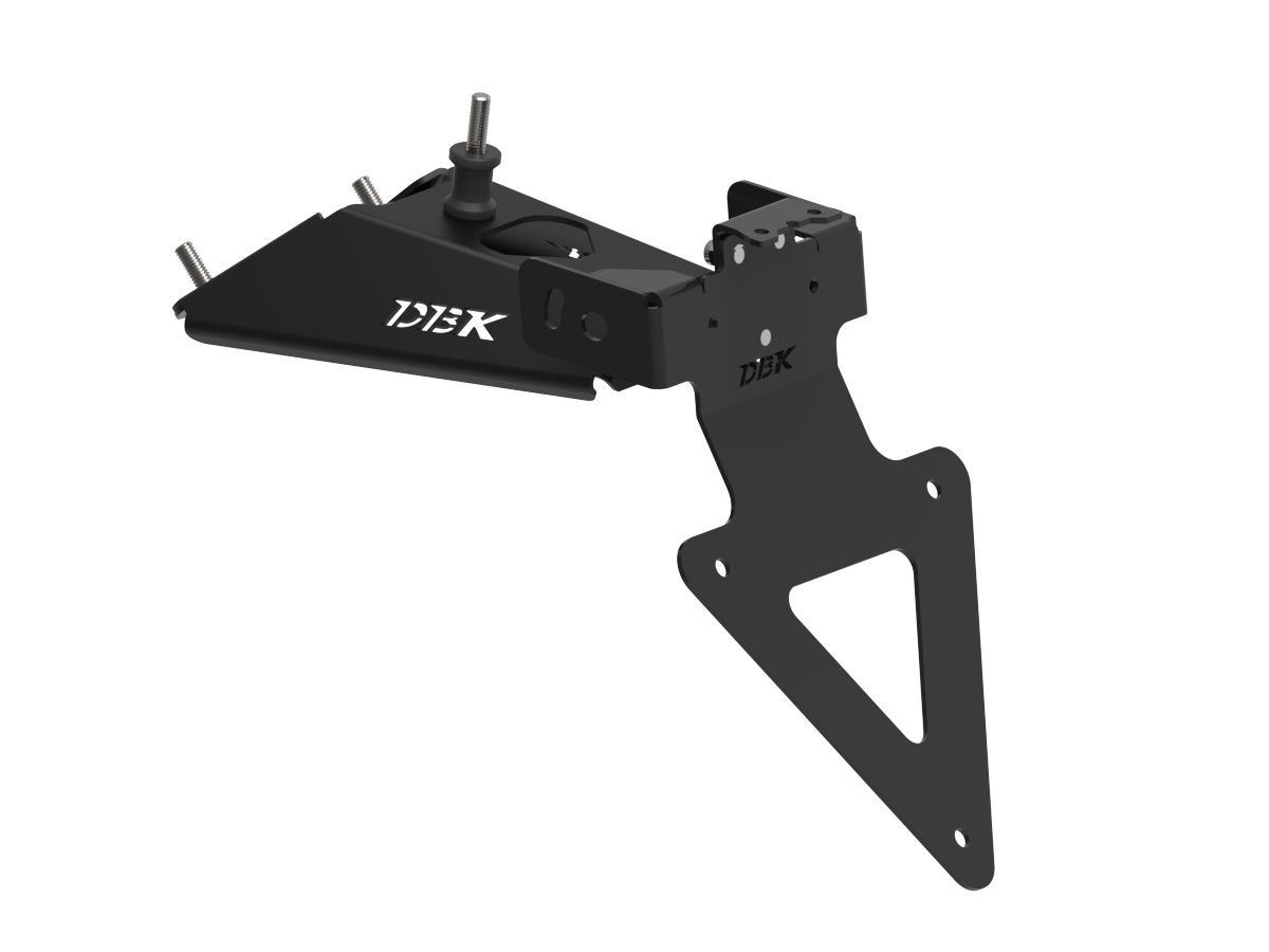 DUCABIKE Soporte de matrícula ajustable para Aprilia RS / Tuono 660