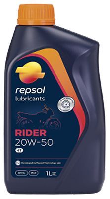 ACEITE BOTELLA REPSOL RIDER 4T 20W-50 1L