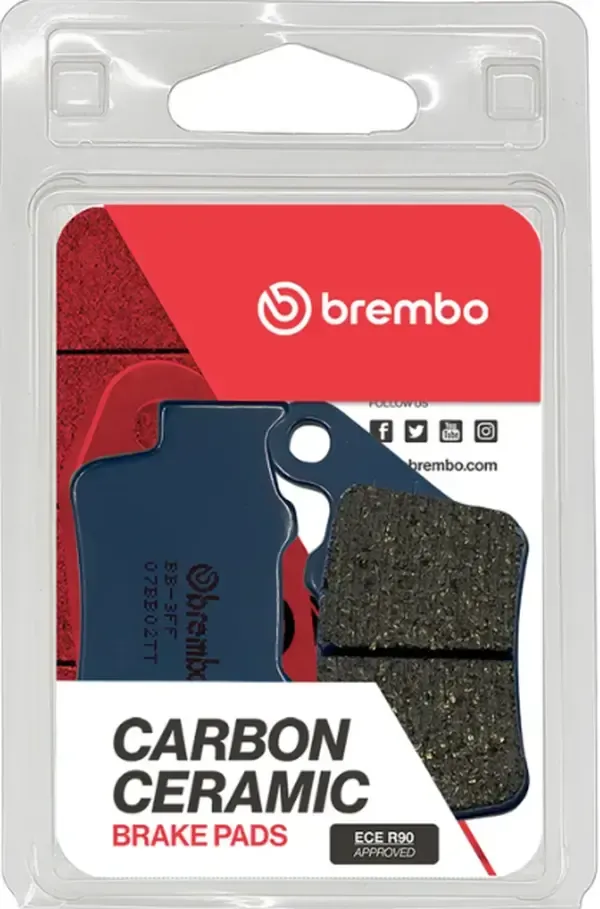 PASTILLA DE FRENO CARBON CERAMIC TT PRIME LINE BREMBO BRAKE PAD TT CAR/CER RR 07BB04TT