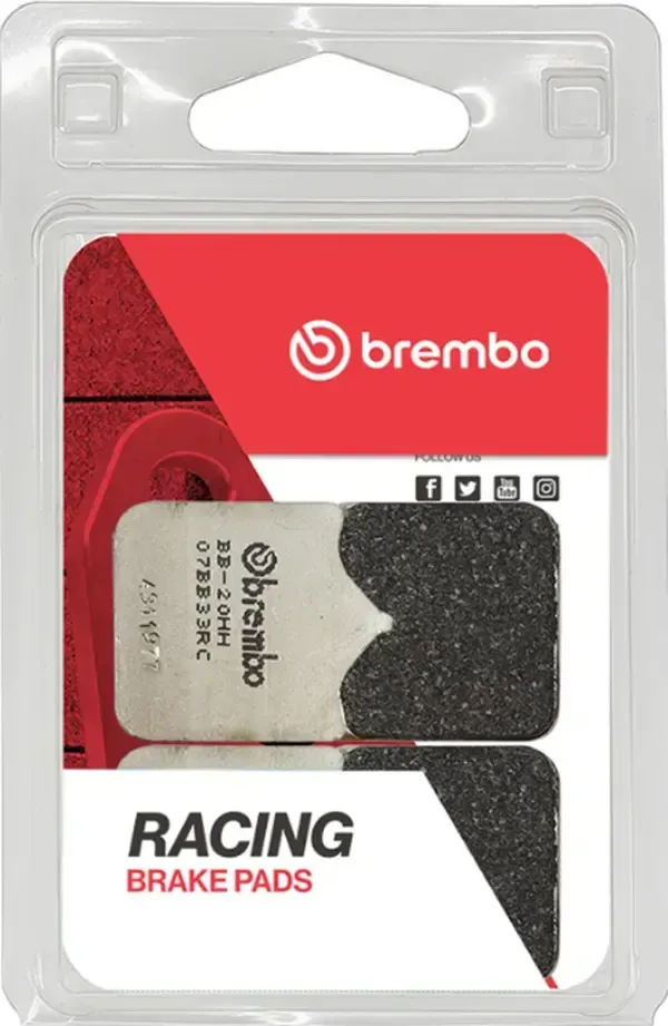PASTILLA DE FRENO RC CARBON CERAMIC RACING UPGRADE LINE BREMBO BRAKE PAD RC CAR/CER FR/RR 07BB33RC