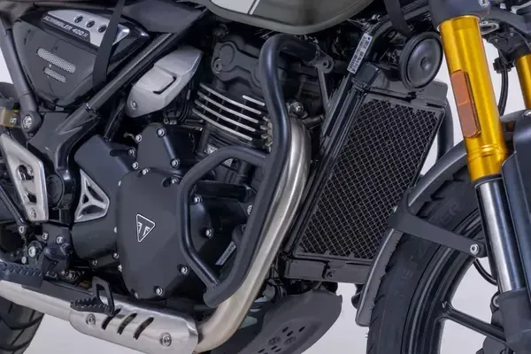 Defensas de motor SW Motech parte baja en negro para TRIUMPH SPEED 400 23-26 | SCRAMBLER 400 23-26 Defensas de motor SW Motech parte baja en negro para TRIUMPH SPEED 400 23-26 | SCRAMBLER 400 23-26