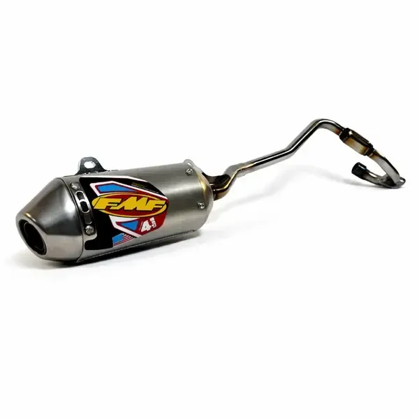 SISTEMAS DE ESCAPE FACTORY 4.1 ALU CON SS P-BOMB FMF EXHAUST FACT 4.1 ALU W/SS P-BOMB CRF110 19-