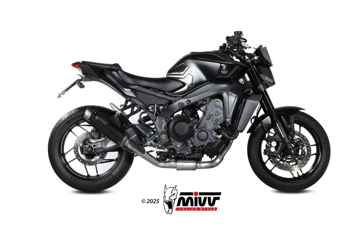 Escape completo homologado Mivv GP PRO en Acero negro para YAMAHA YZF R9 25-26 | MT 09 24-26 Escape completo homologado Mivv GP PRO en Acero negro para YAMAHA YZF R9 25-26 | MT 09 24-26