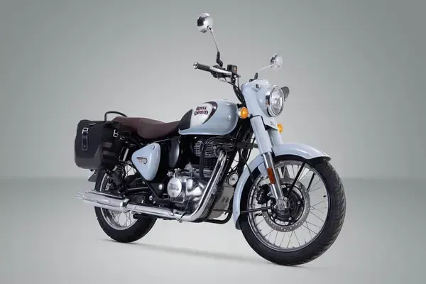 Sistema de alforjas laterales Legend Gear LC2 Black Edition Sw-Motech para ROYAL ENFIELD CLASSIC 350 ABS Sistema de alforjas laterales Legend Gear LC2 Black Edition Sw-Motech para ROYAL ENFIELD CLASSIC 350 ABS