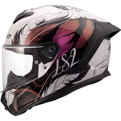 Casco Integral LS2 FF820 RAPID III BOHO Blanco/Negro/Rosa Casco Integral LS2 FF820 RAPID III BOHO Blanco/Negro/Rosa