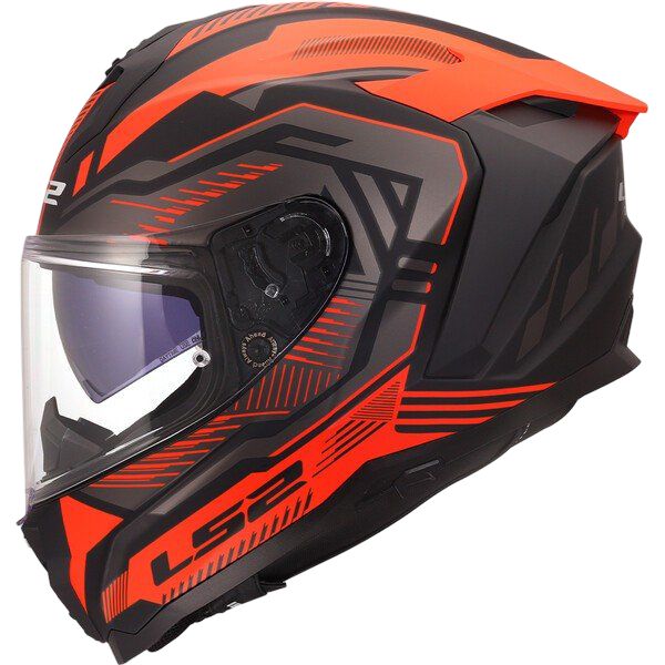 Casco Integral LS2 FF817 CHALLENGER II DRAVIX Rojo