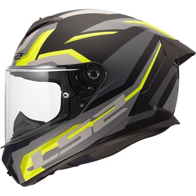 Casco Integral LS2 FF820 RAPID III HYPER Negro/Amarillo Flúor Casco Integral LS2 FF820 RAPID III HYPER Negro/Amarillo Flúor