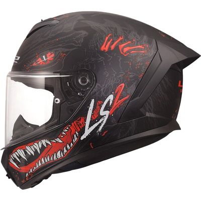 Casco Integral LS2 FF820 RAPID III KAIJU II Negro/Rojo/Blanco Casco Integral LS2 FF820 RAPID III KAIJU II Negro/Rojo/Blanco