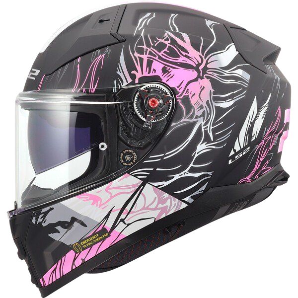 Casco Integral LS2 FF811 Vector II DARFLO Negro/Rosa Casco Integral LS2 FF811 Vector II DARFLO Negro/Rosa