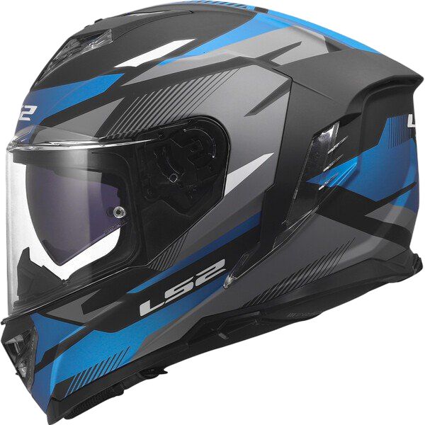 Casco integral LS2 STORM III KOMAI Negro/Azul