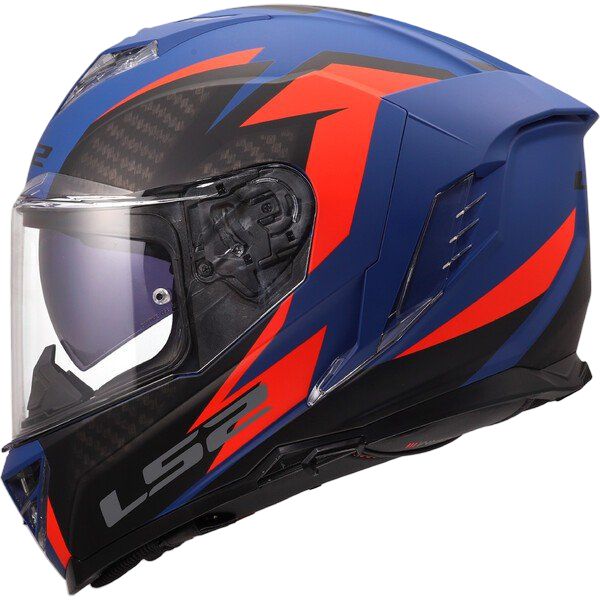 Casco integral LS2 STORM III DYNAMO Azul/Rojo