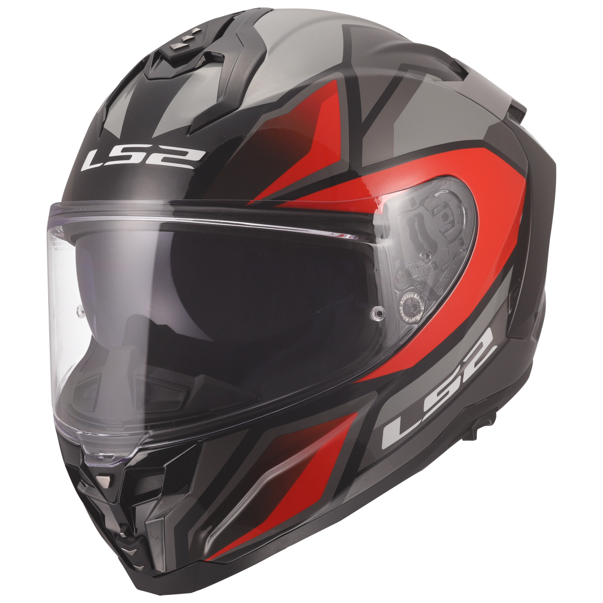 Casco integral LS2 FF817 Challenger II VIPER Gris/Rojo