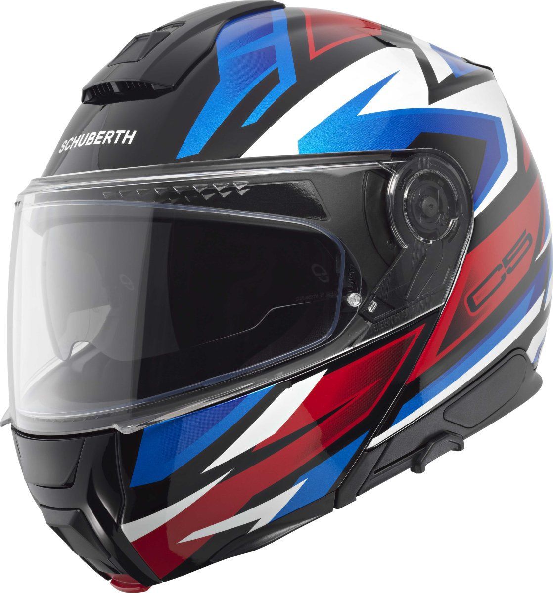 Casco modular Schuberth C5 ZENITH Azul Brillo Casco modular Schuberth C5 ZENITH Azul Brillo