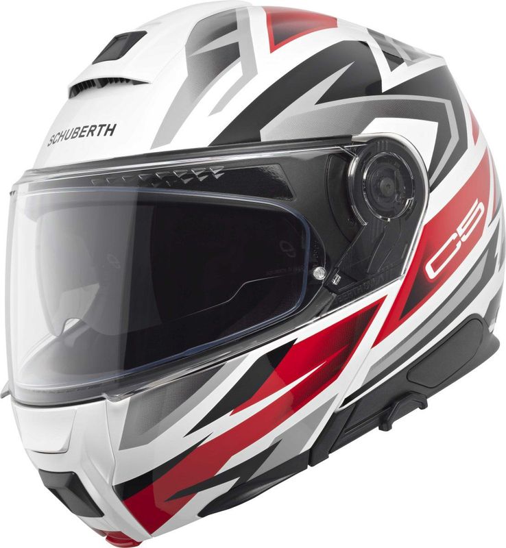 Casco modular Schuberth C5 ZENITH Rojo Brillo Casco modular Schuberth C5 ZENITH Rojo Brillo