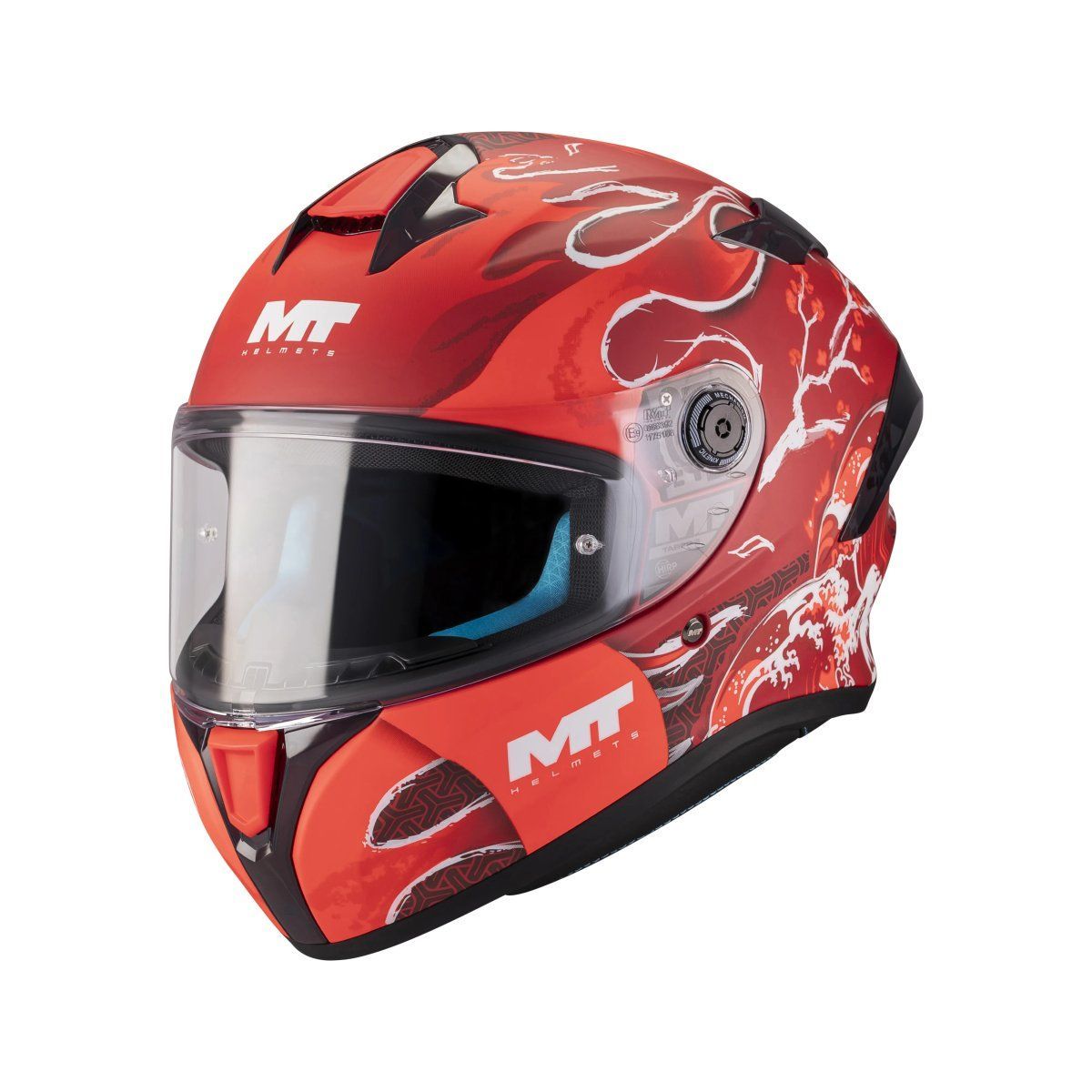 Casco MT Helmets Targo S YAMANAKA_26_SEASON C5 INTEGRAL MATE ROJO + Pantala Ahumada Casco MT Helmets Targo S YAMANAKA_26_SEASON C5 INTEGRAL MATE ROJO + Pantala Ahumada