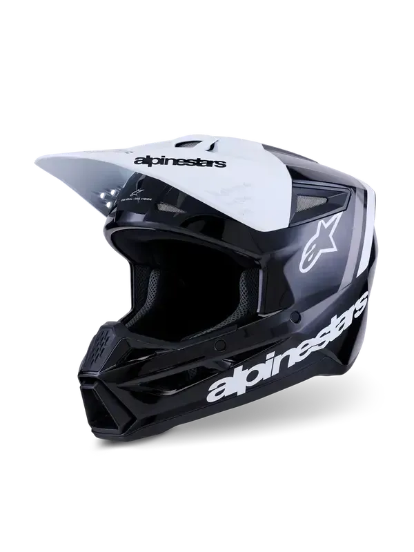 CASCO ALPINESTARS HELMET SM3 RADIUM BLK/WH/GY