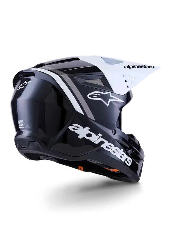 CASCO ALPINESTARS HELMET SM3 RADIUM BLK/WH/GY