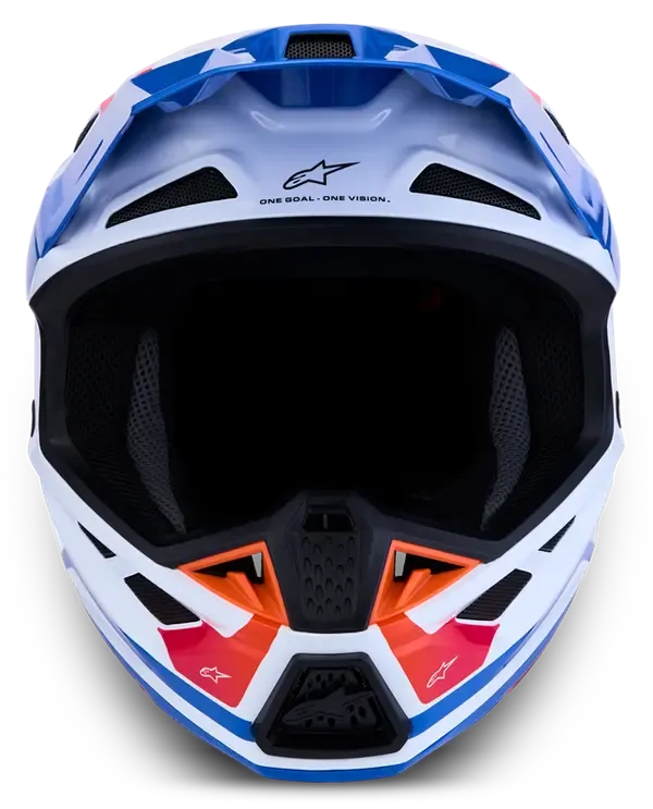 CASCO ALPINESTARS HELMET SM7 CORE WHT/BLU/PNK