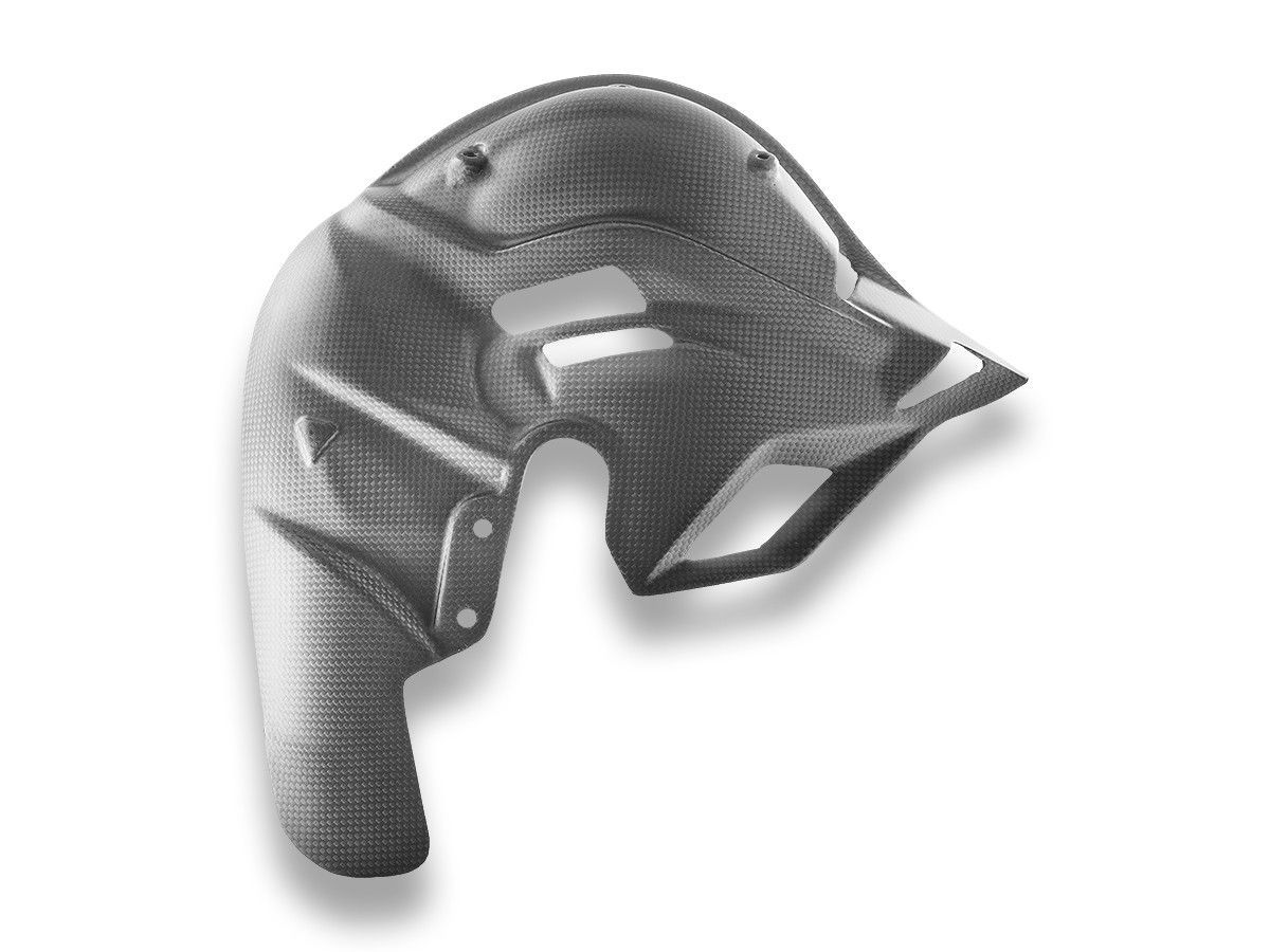 Ducabike Cubierta de escape de carbono mate para Ducati Panigale / Streetfighter V4 modelo 2025