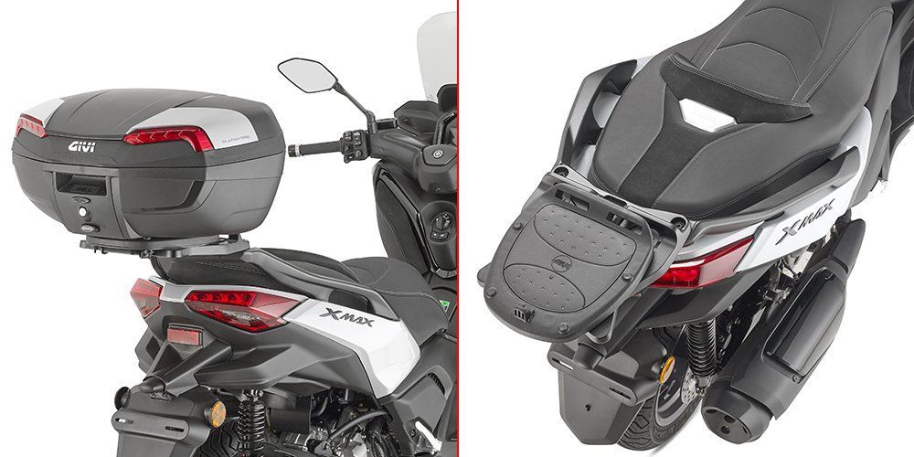 Soporte trasero Givi Monolock para YAMAHA X-MAX 125 23-26 | X-MAX 300 23-26