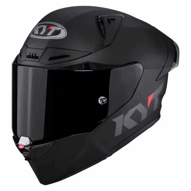 Casco KYT R1R PLAIN MATT BLACK