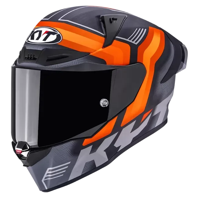 Casco KYT R1R CARBON ACCELERATOR MATT ORANGE