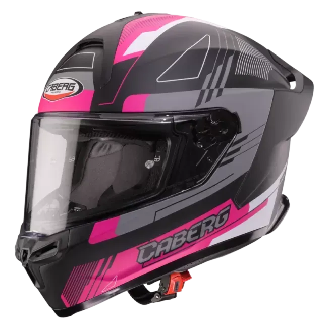 Casco Caberg ROXTER COLT MATT BLACK/FUCHSIA/WHITE