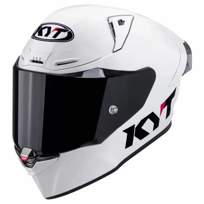 Casco KYT R1R PLAIN WHITE