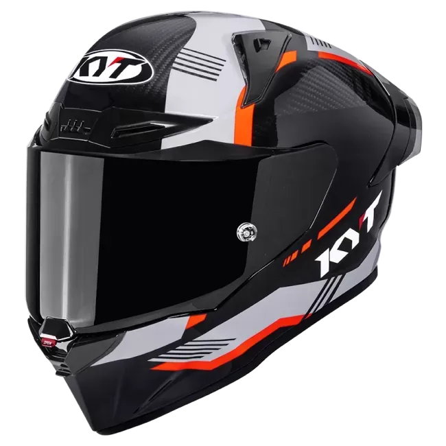Casco KYT R1R CARBON ACCELERATORYELLOW