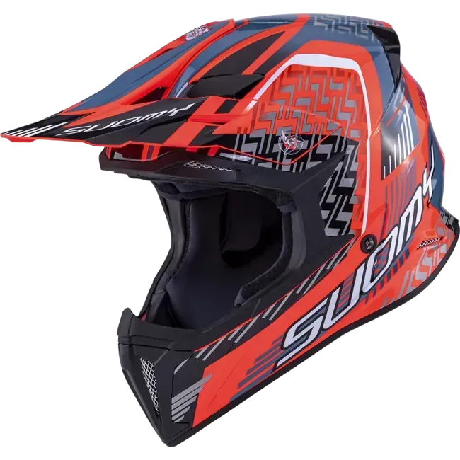 Casco Suomy X-WING MOTLEY RED/BLACK