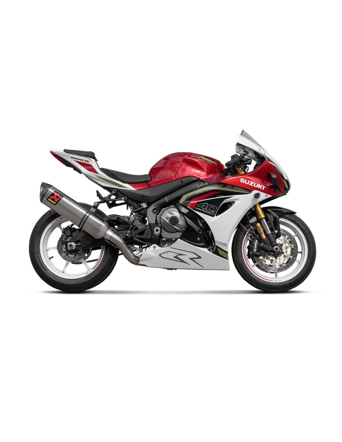 Escape Silencioso Slip-on Track day Akrapovic para Suzuki GSX-R1000R