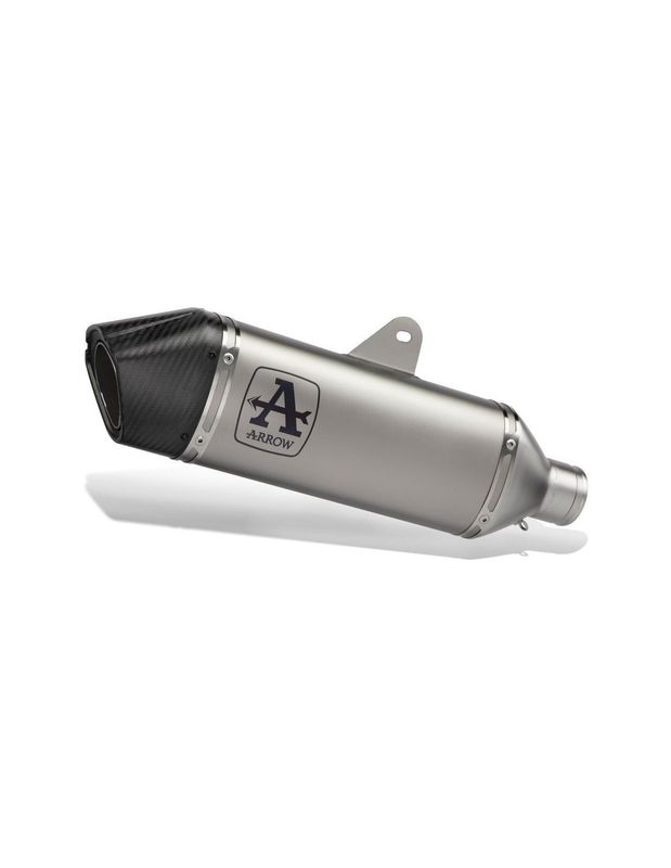 Arrow Sistema completo racing con silencioso Veloce de aluminio Dark para Triumph Trident 660 Arrow Sistema completo racing con silencioso Veloce de aluminio Dark para Triumph Trident 660