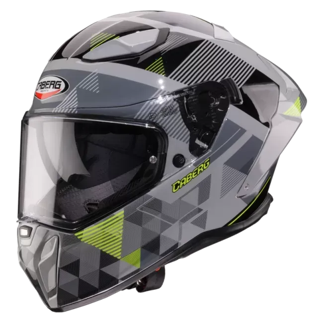 Casco Caberg DRIFT EVO II PRISM GREY/BLACK/YELLOW FLUO