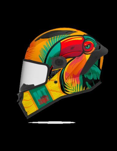 Casco MT Stinger 2 Caribbean C3 Brillo