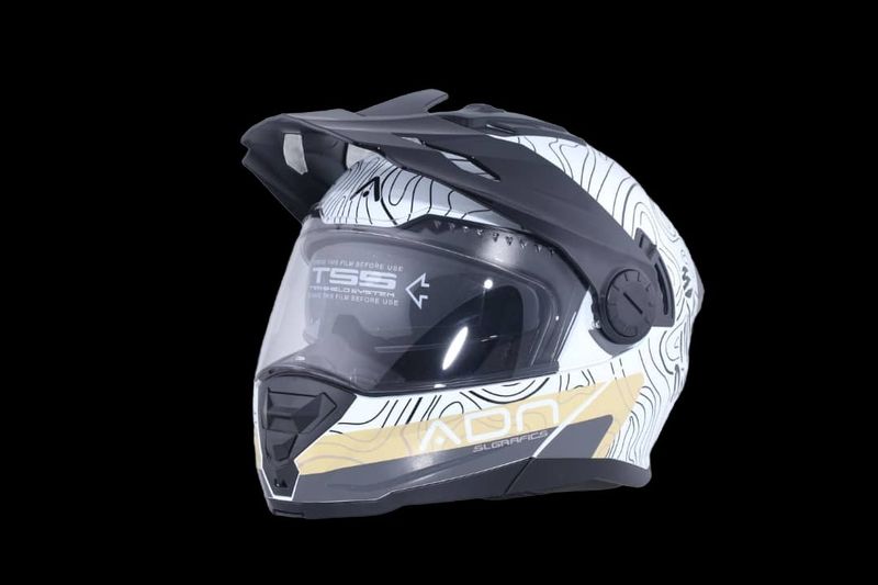 Casco Modular ADN DUALE P+J DAKAR ATACAMA CHALK