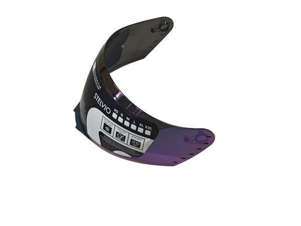 PANTALLA ADN STELVIO VISOR IRIDIO BLUE