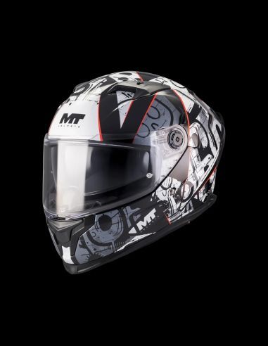 Casco MT Braker SV Blackboard B0 Brillo
