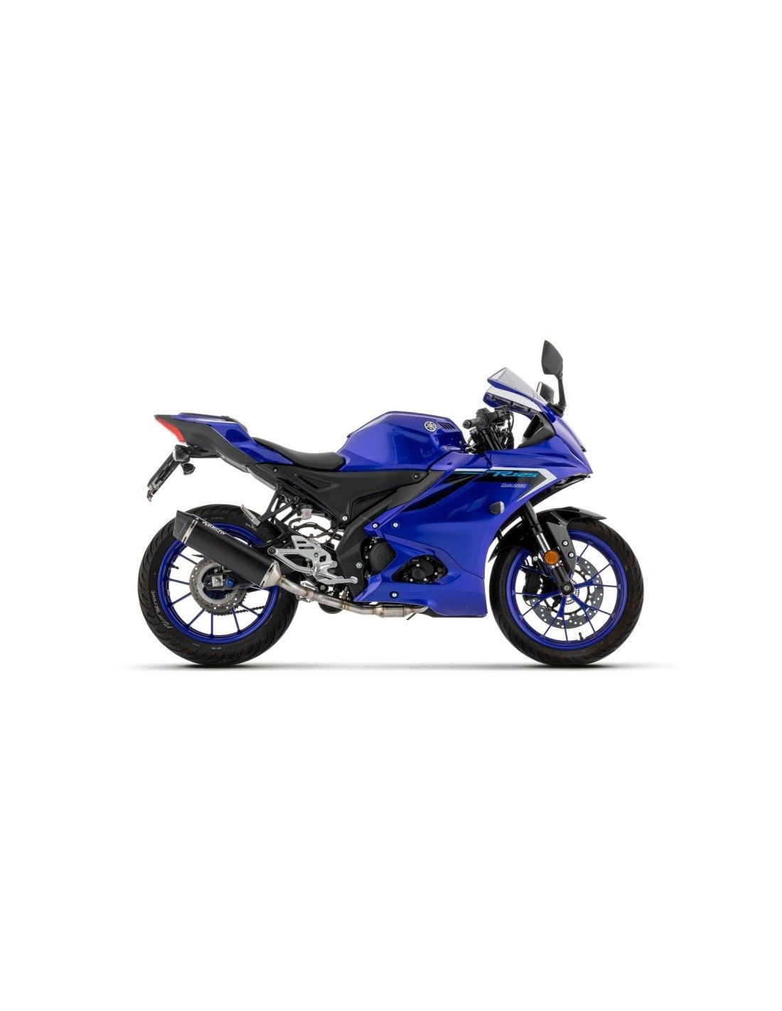 Sistema completo con silencioso Icon de aluminio Dark Arrow para Yamaha MT 125 / YZF 125 R