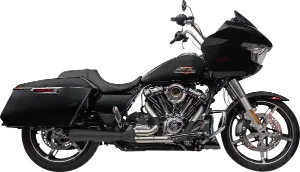 Sistema de escape 2 en 1 Assault TRASK  EXHAUST 2-1 ASSAULT -  HARLEY DAVIDSON M8 GEN 2 FL - BLACK Street Glide ST CVO 121 H.O.