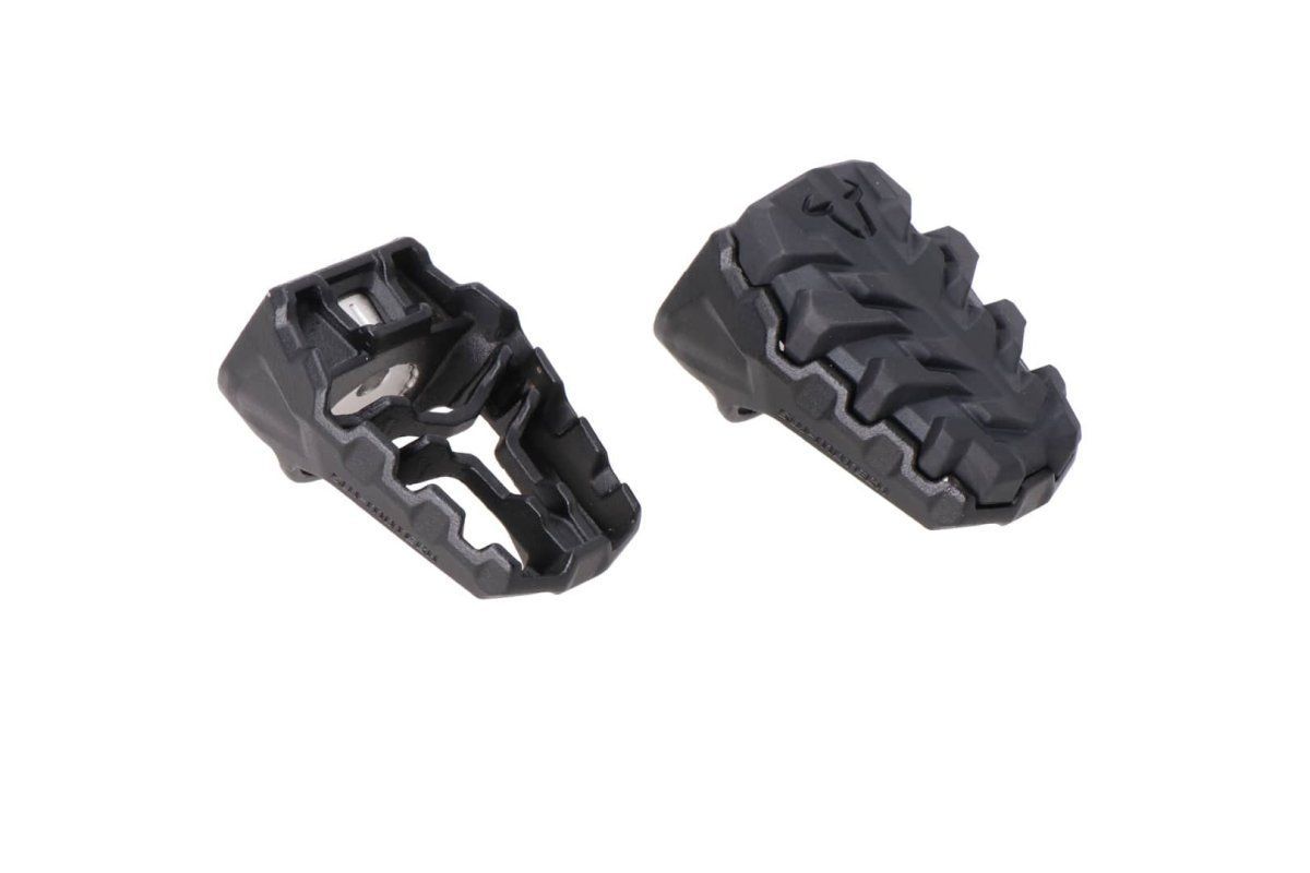 Kit de reposapiés EVO SW Motech en negro / negro para KAWASAKI KLE 500 2026