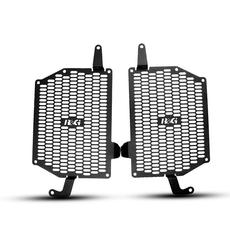 Protector de radiador R&G RACING Pro - negro para BMW R 1300 R '25- and R 1300 RS '25-.