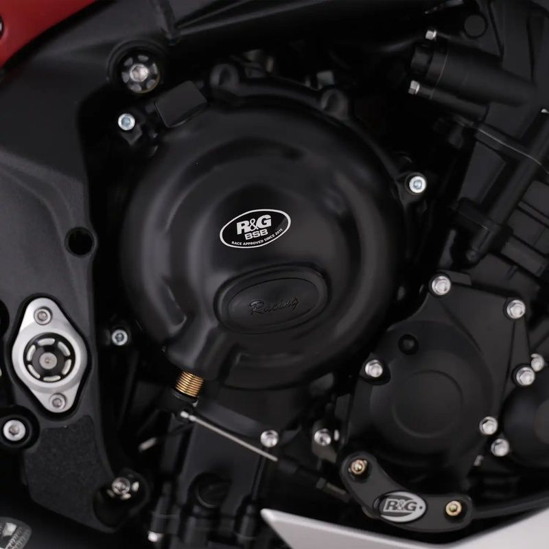 Juego de protectores tapas de motor R&G RACING (3 piezas) para Triumph 675 Daytona / Street Triple 765 / Tiger 800 Sport Juego de protectores tapas de motor R&G RACING (3 piezas) para Triumph 675 Daytona / Street Triple 765 / Tiger 800 Sport