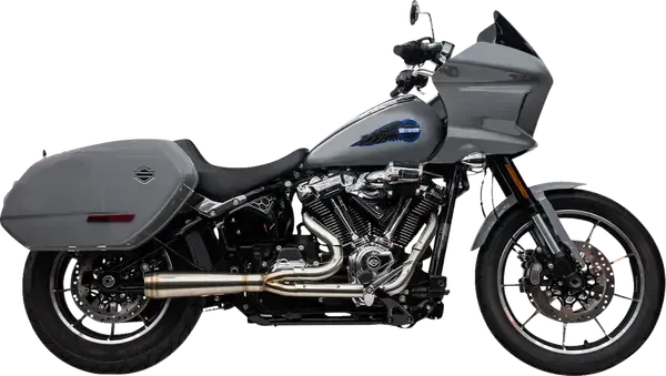 Sistema de escape 2 en 1 Assault TRASK EXHAUST 2:1 ASSAULT M8 HARLEY DAVIDSON SOFTAIL STAINLESS