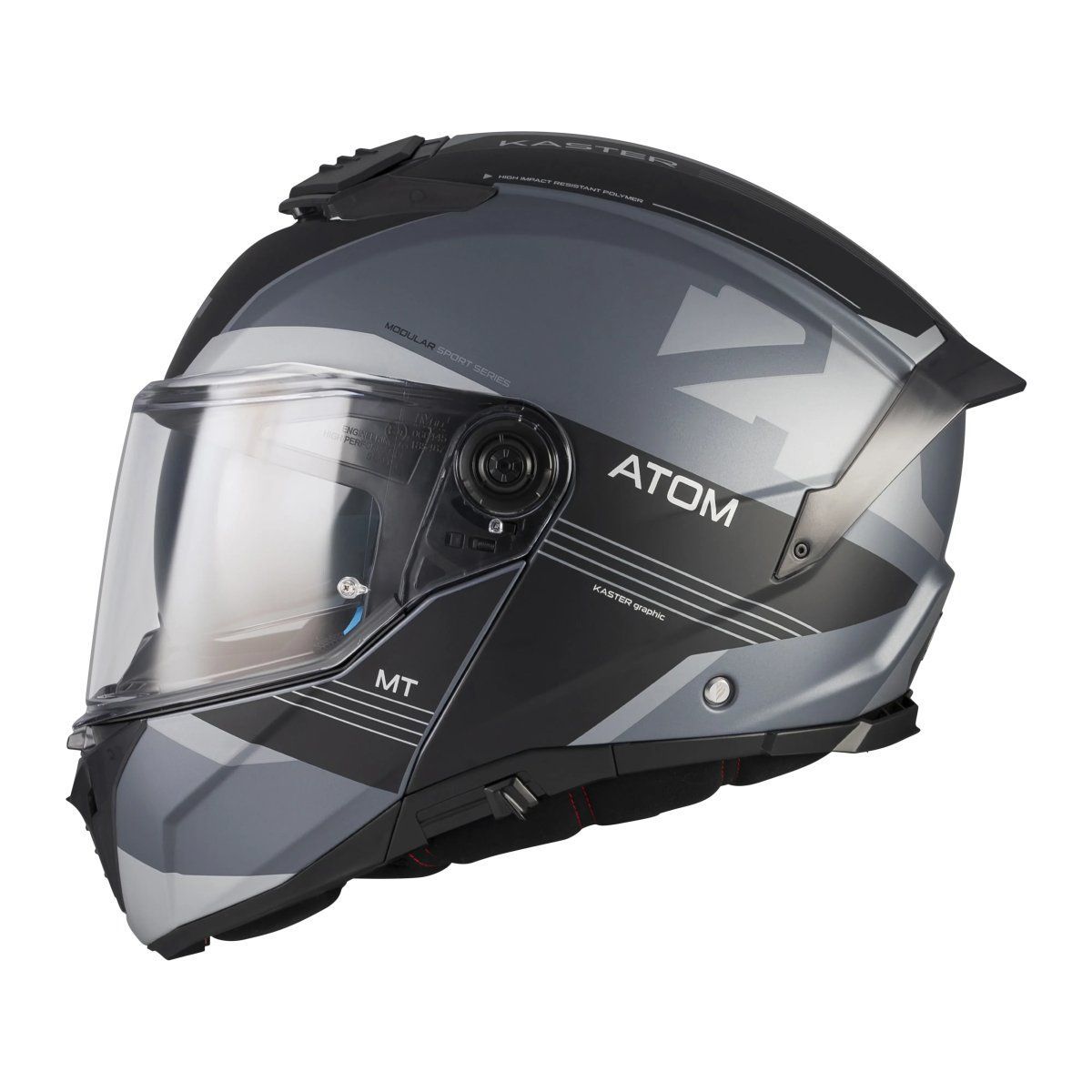 Casco modular MT Helmets Atom 2 SV Kaster C2 Matt